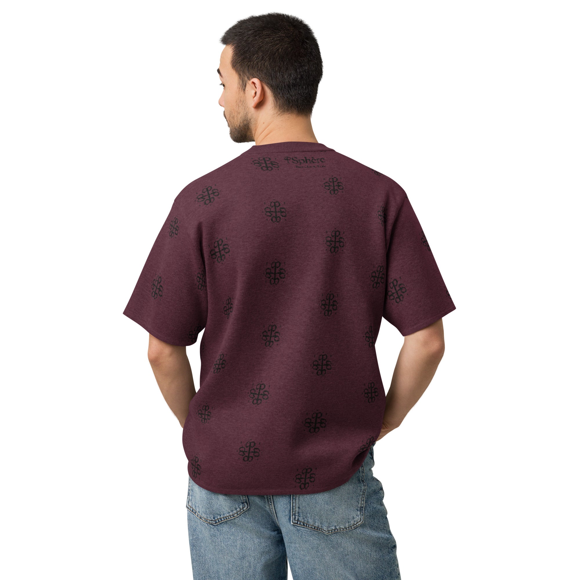 T-shirt en maille Vinombre, modèle Lioré