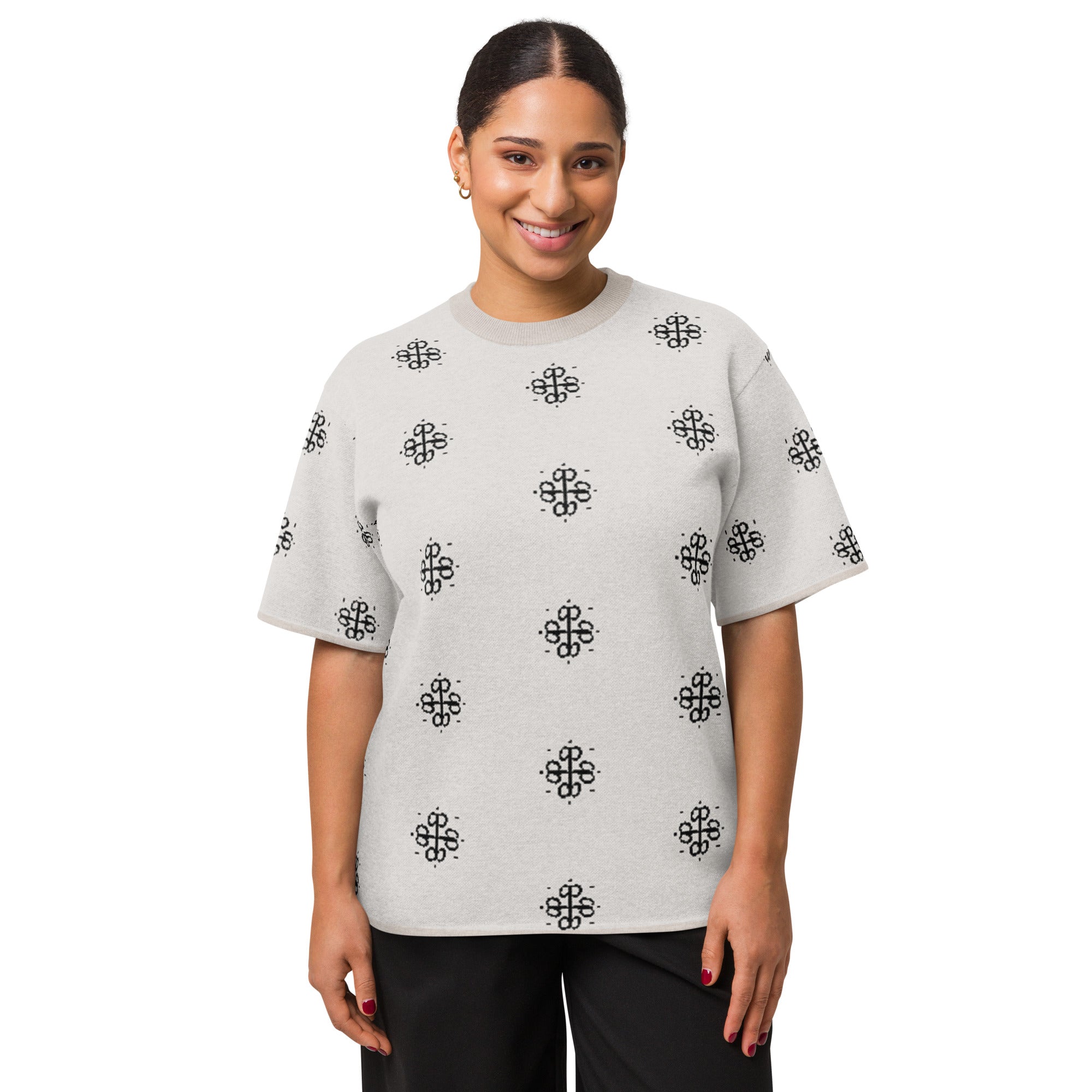 T-Shirt Tricoté Calcaire modèle Lioré