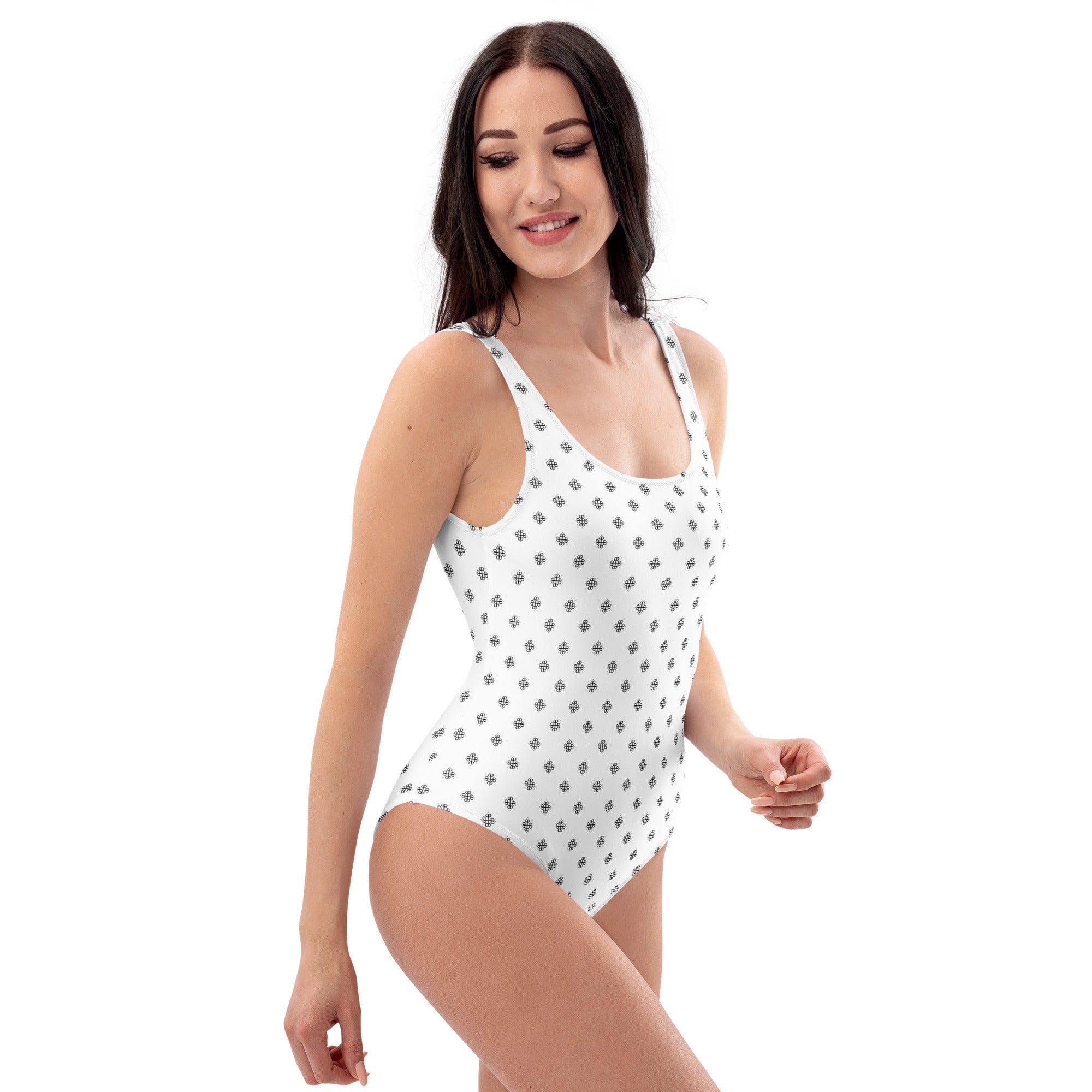 Jednoczęściowe bikini Blanc Éthéré model Lurea