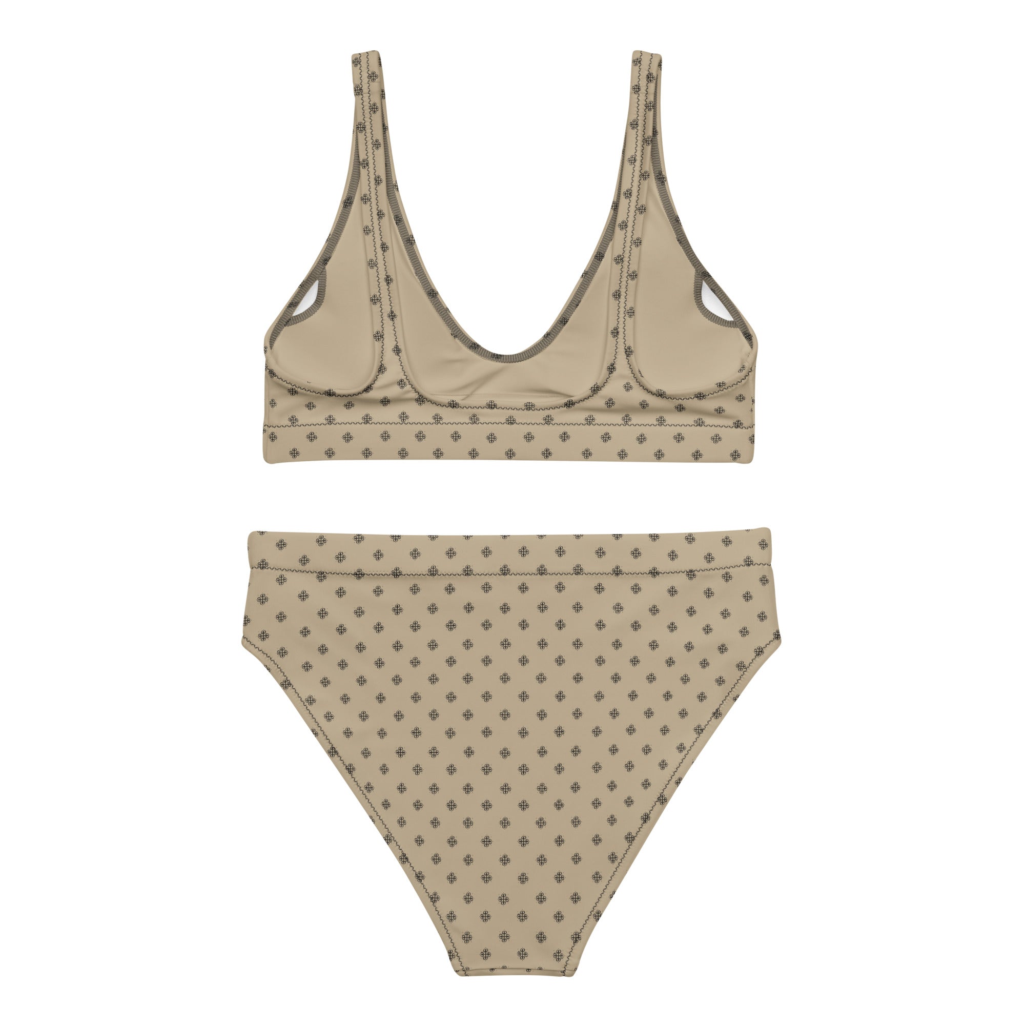 Bikini taille haute Sable Prestige modèle Veloura
