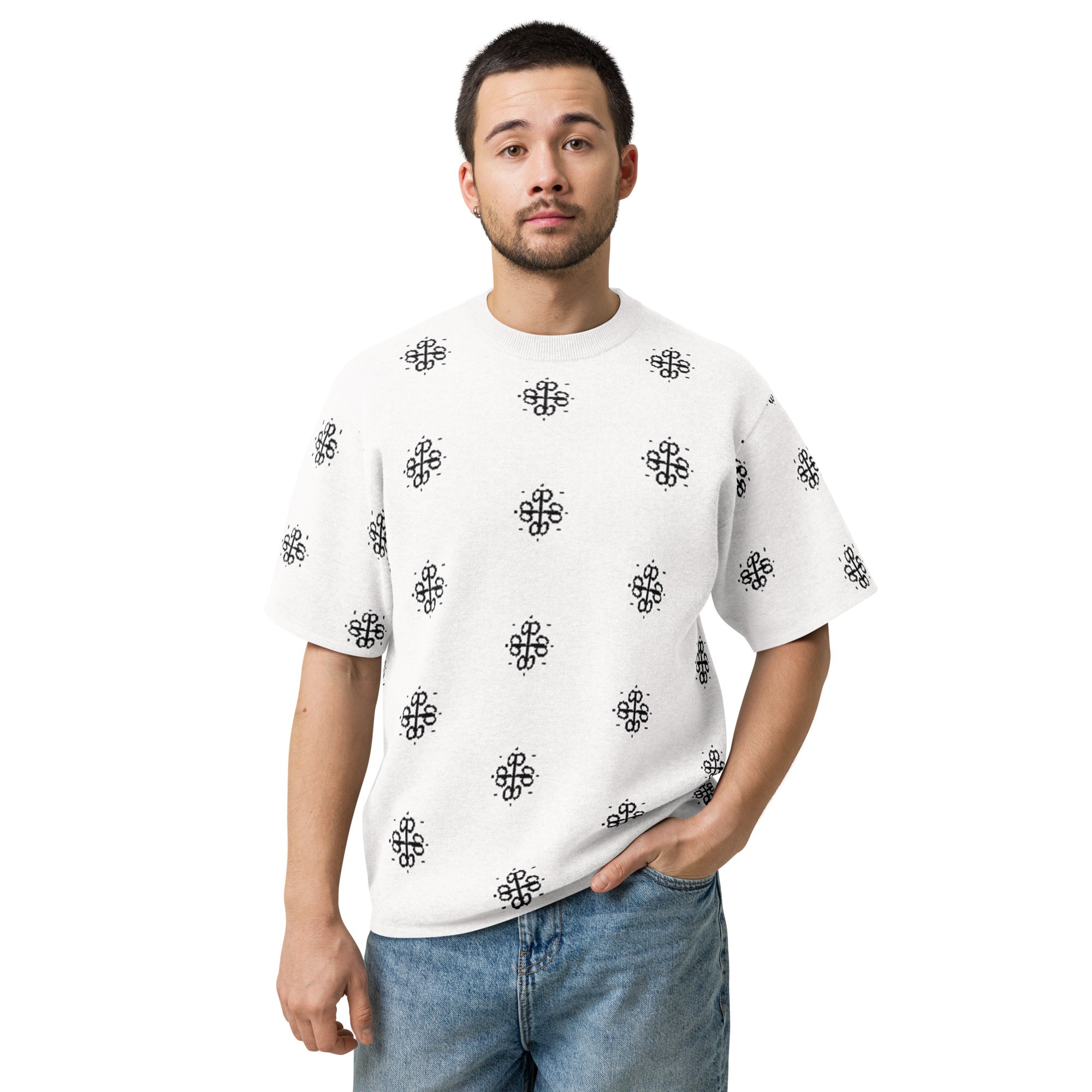 T-shirt tricoté Laitôme modèle Lioré