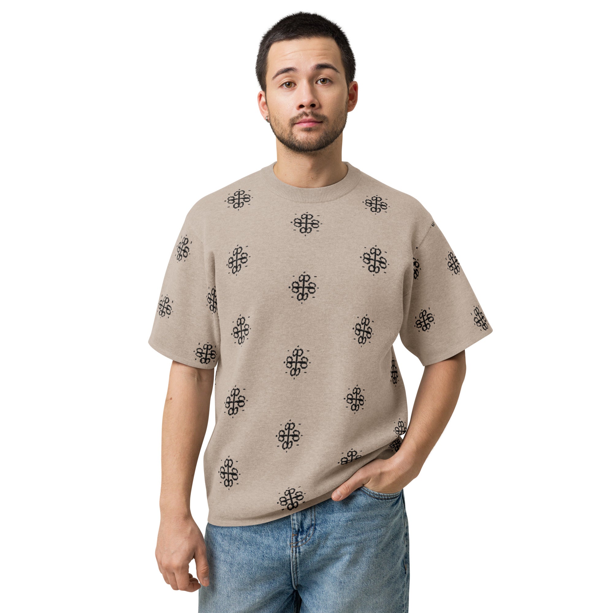 T-shirt tricoté Canelune modèle Lioré